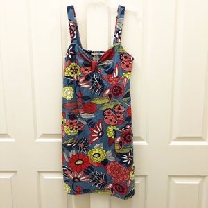 BODEN Floral Print Shift Dress w/pockets